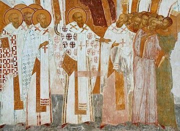 анафеманстования нестория на 3 вселенском соборе фреска